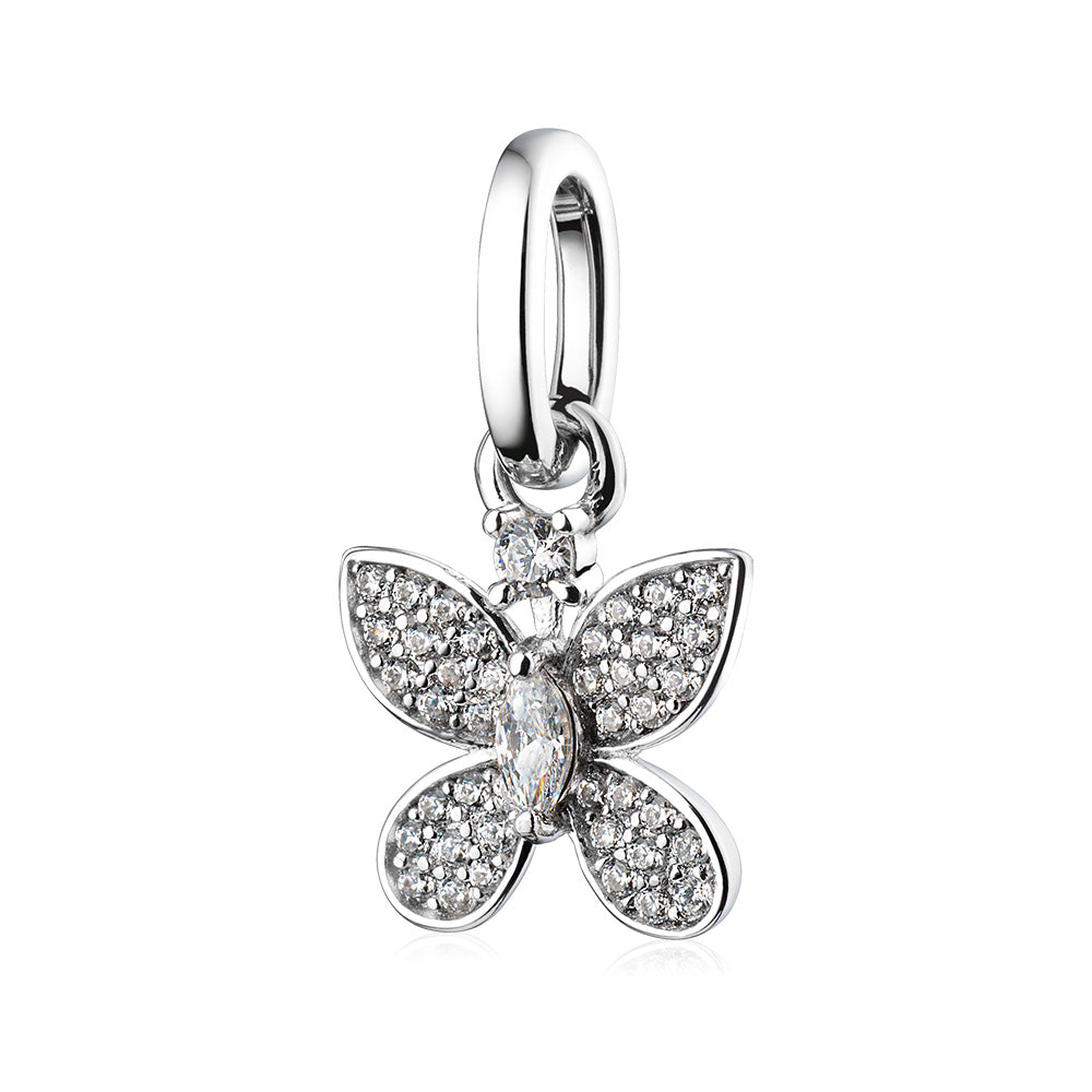 Shiny Butterfly Pendant