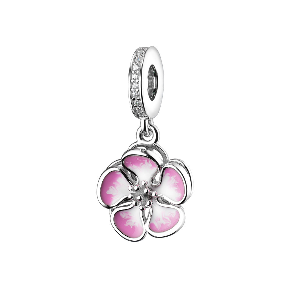Pink Cherry Blossom Pendant