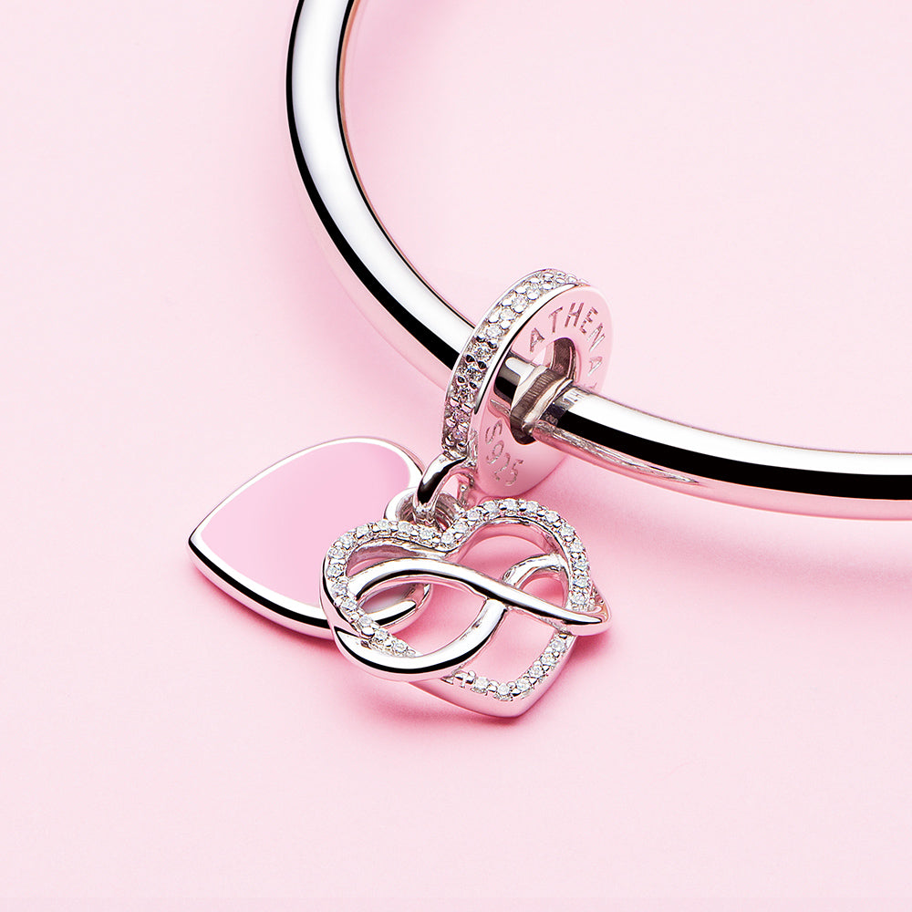 Intertwined Heart Pendant