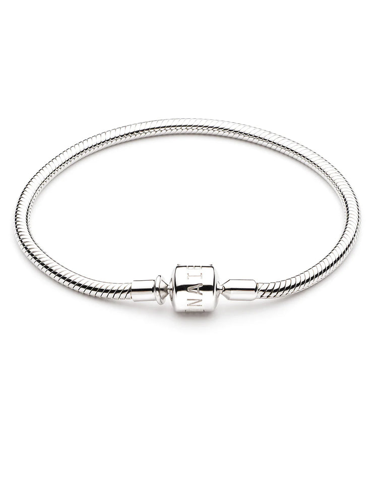 Snake Chain Charm Bracelet