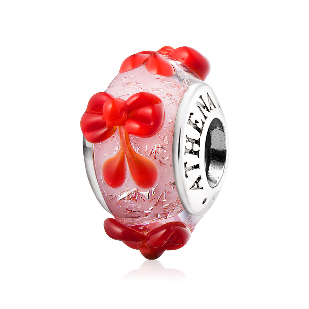 Red Bow Bead