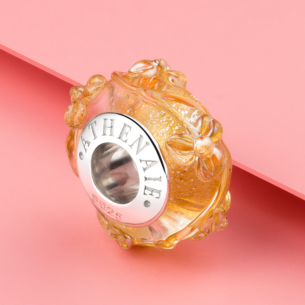 Golden Petal Bead