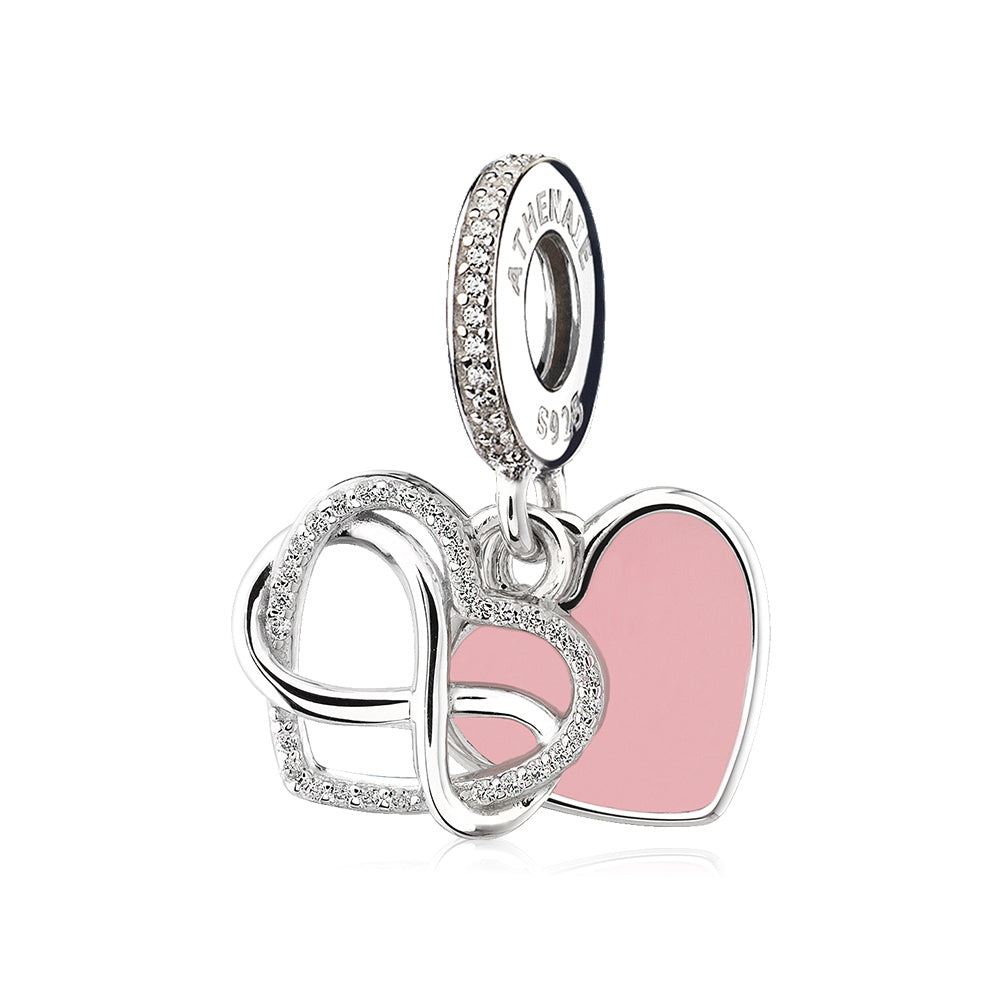 Intertwined Heart Pendant