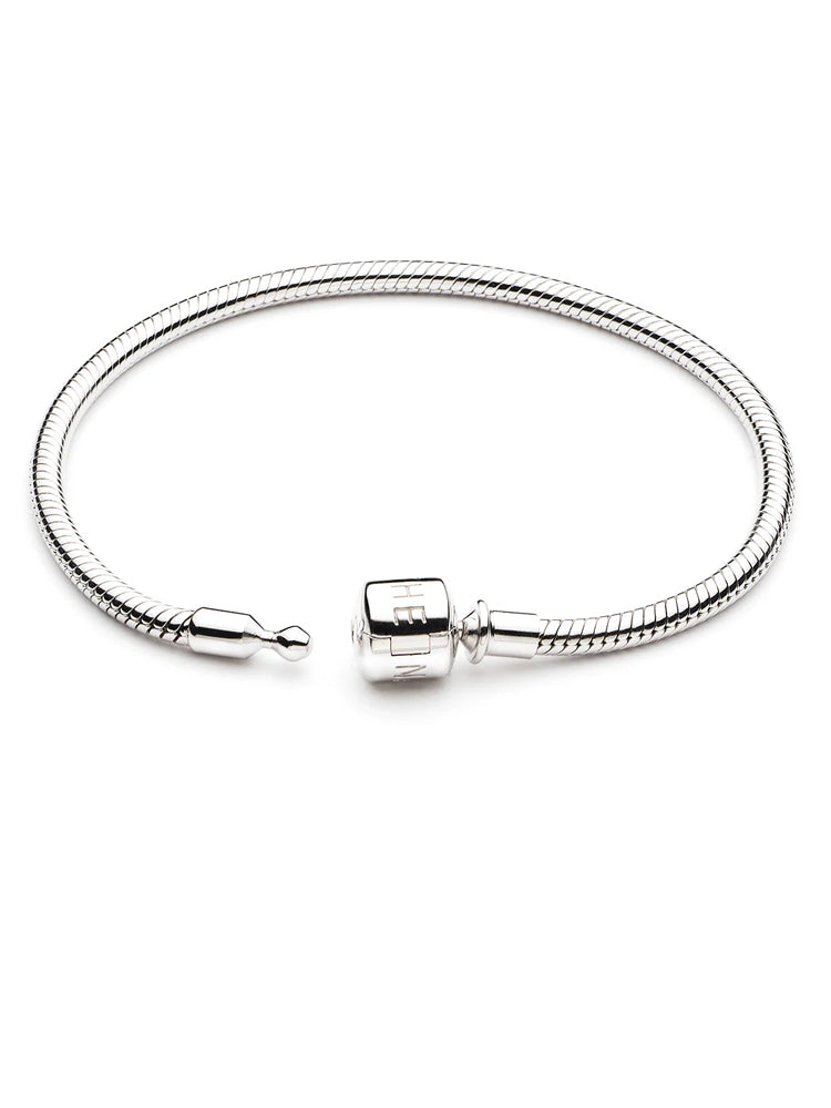 Snake Chain Charm Bracelet