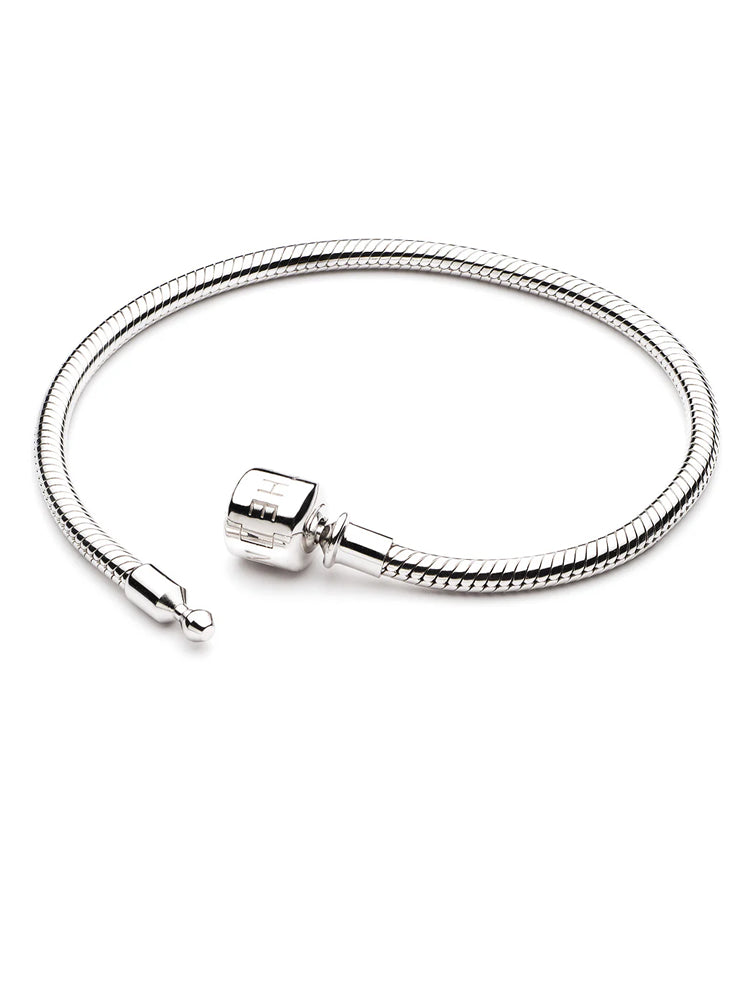 Snake Chain Charm Bracelet