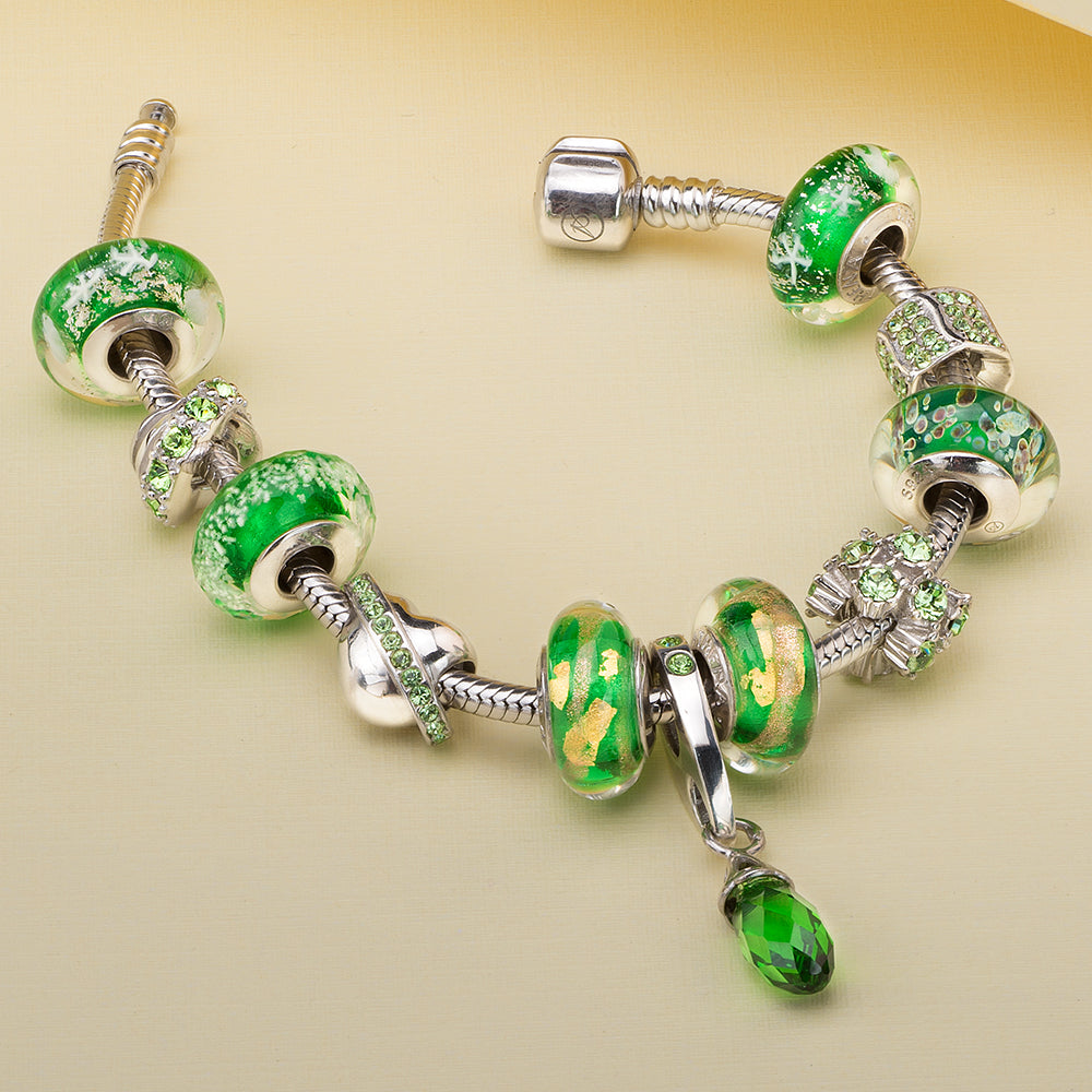 18KT Gold Foill Bead