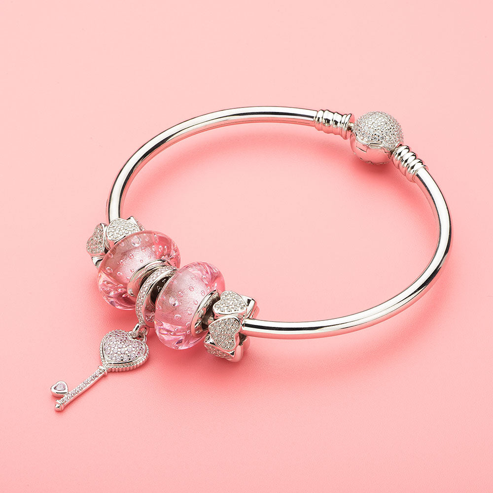 Heart to Heart Spacer Charm