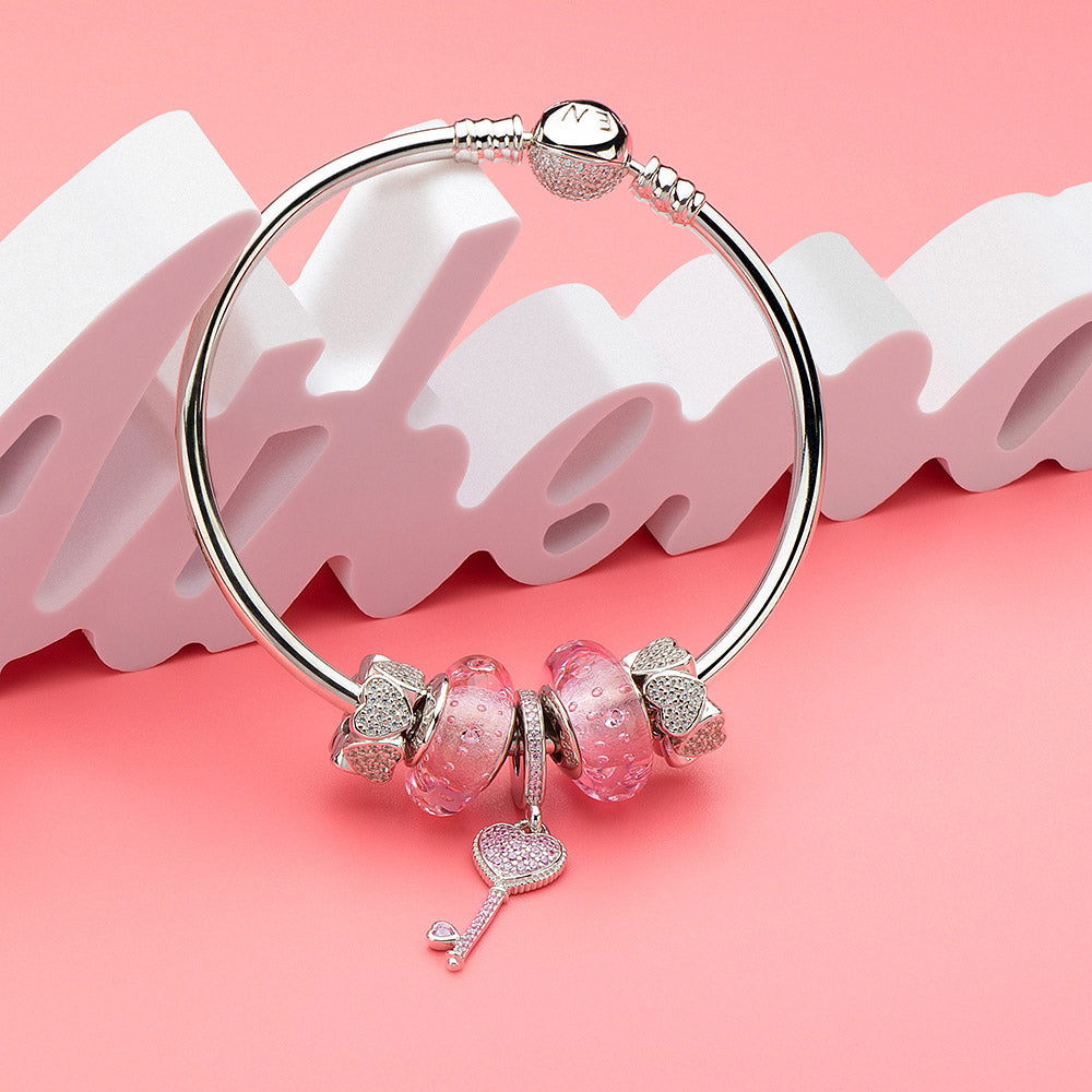 Heart to Heart Spacer Charm