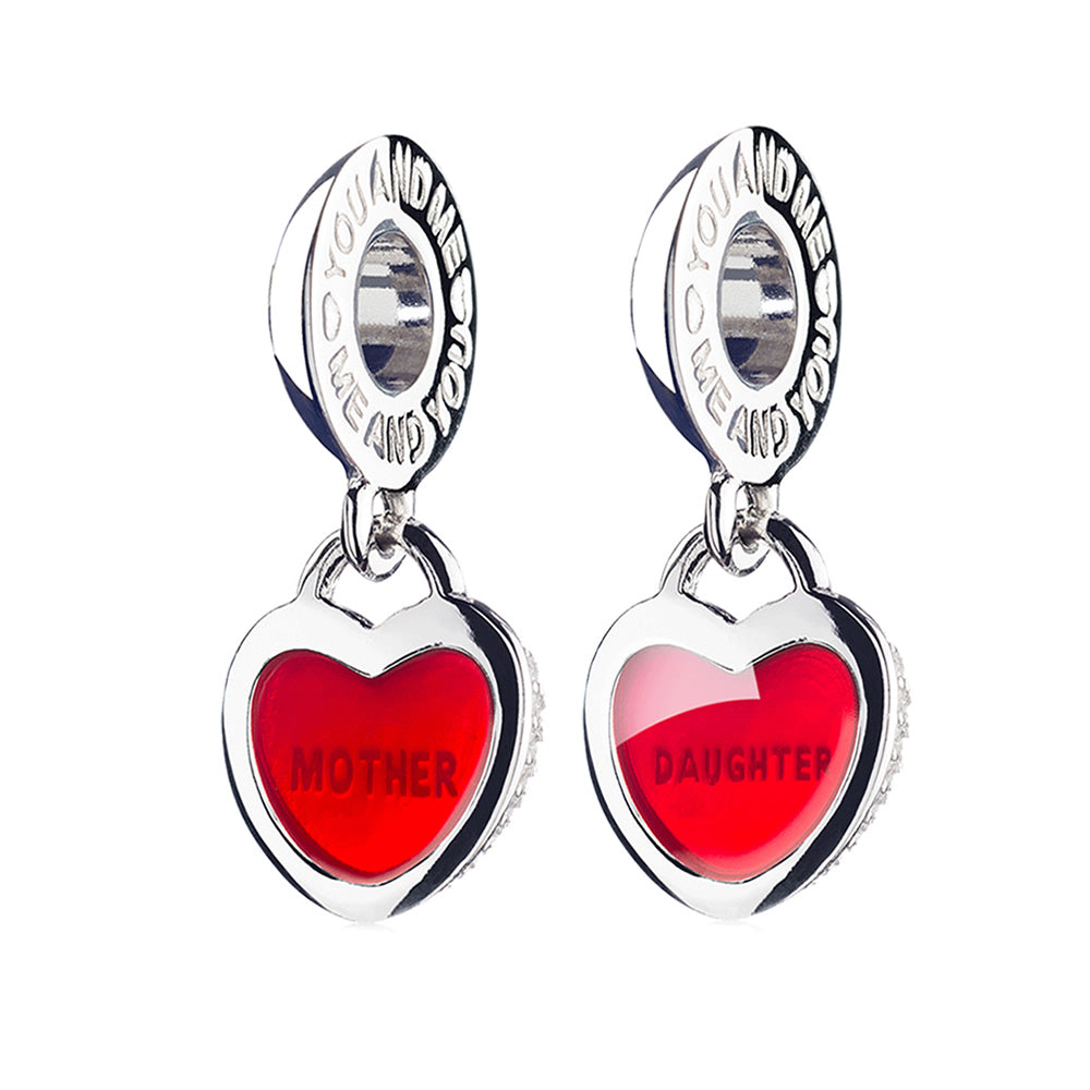 Mother and Daughter Love Pendant