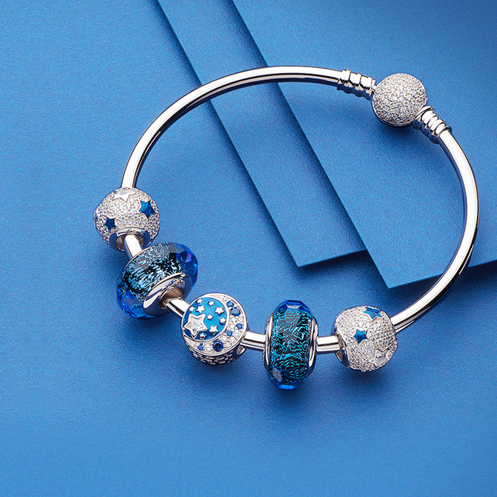 Sparkling Starry Sky Enamel Charm