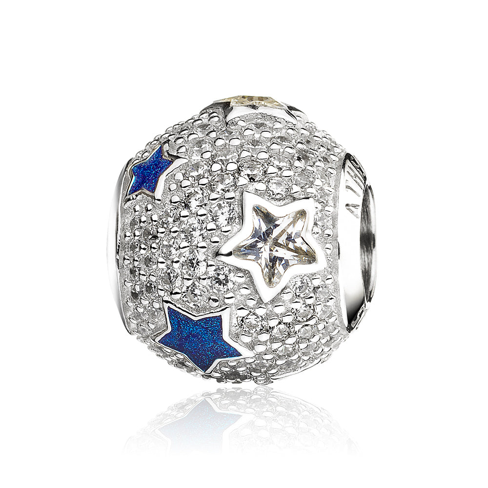 Sparkling Starry Sky Enamel Charm