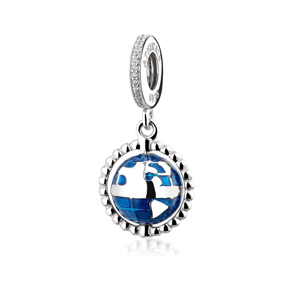 Spinning Globe Dangle