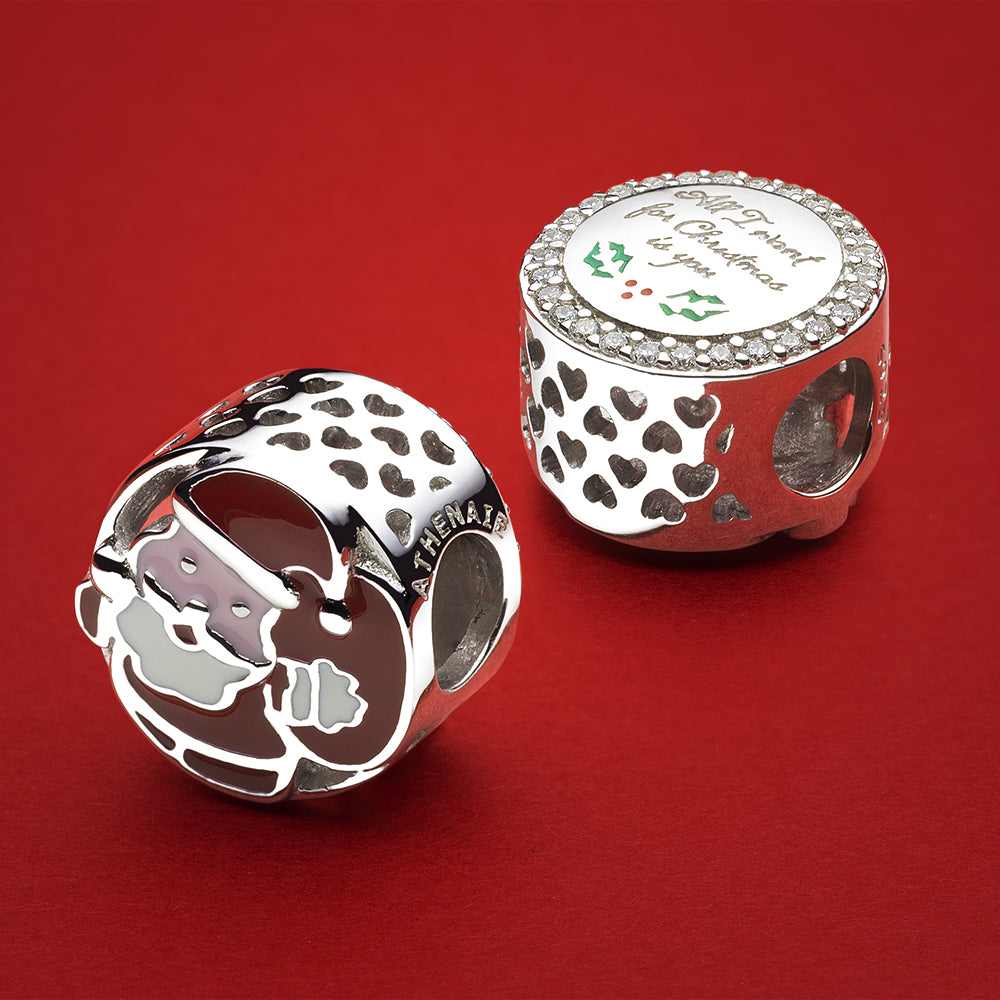 Christmas Santa Gift Charm