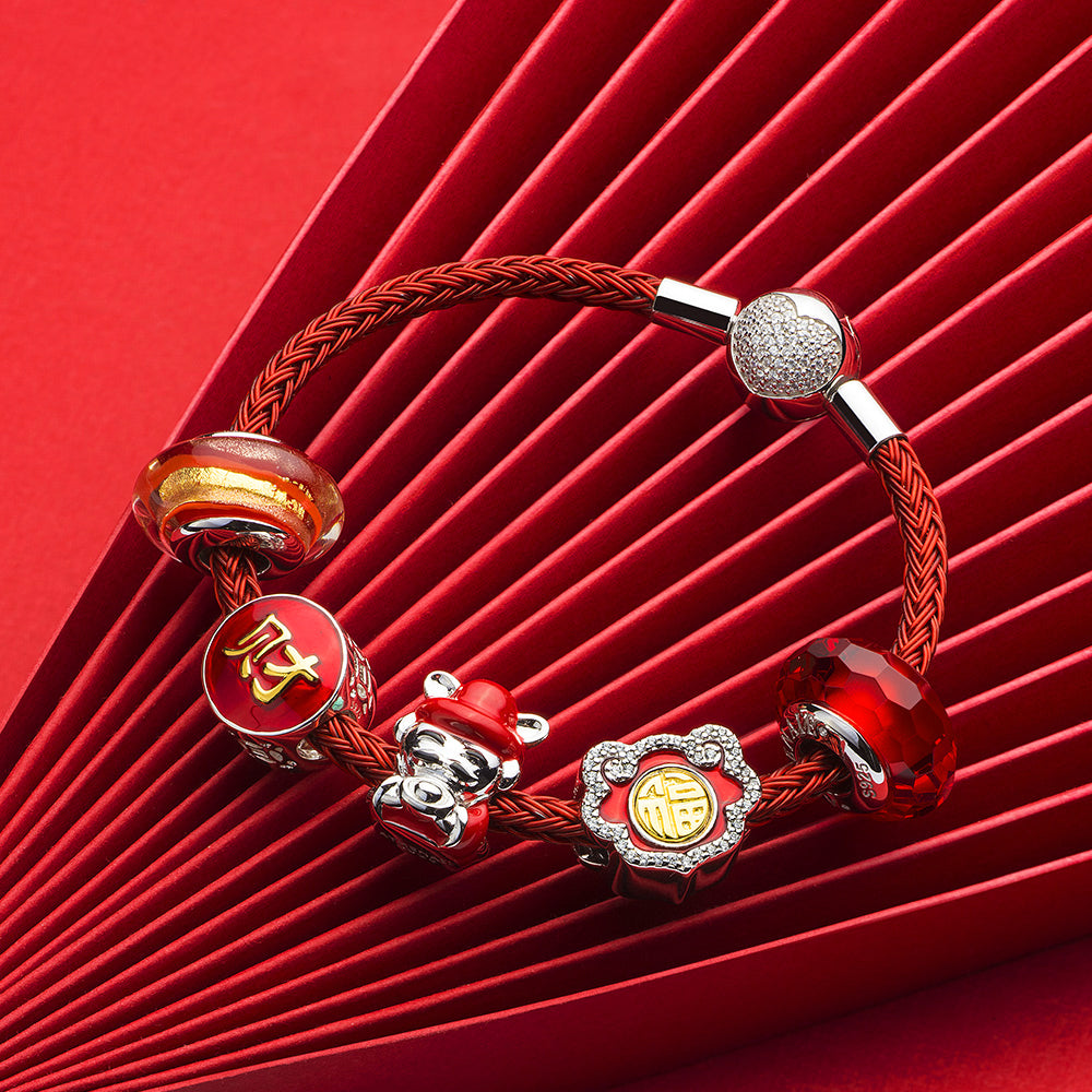 Chinese Character "Cai" Charms  Money Charm