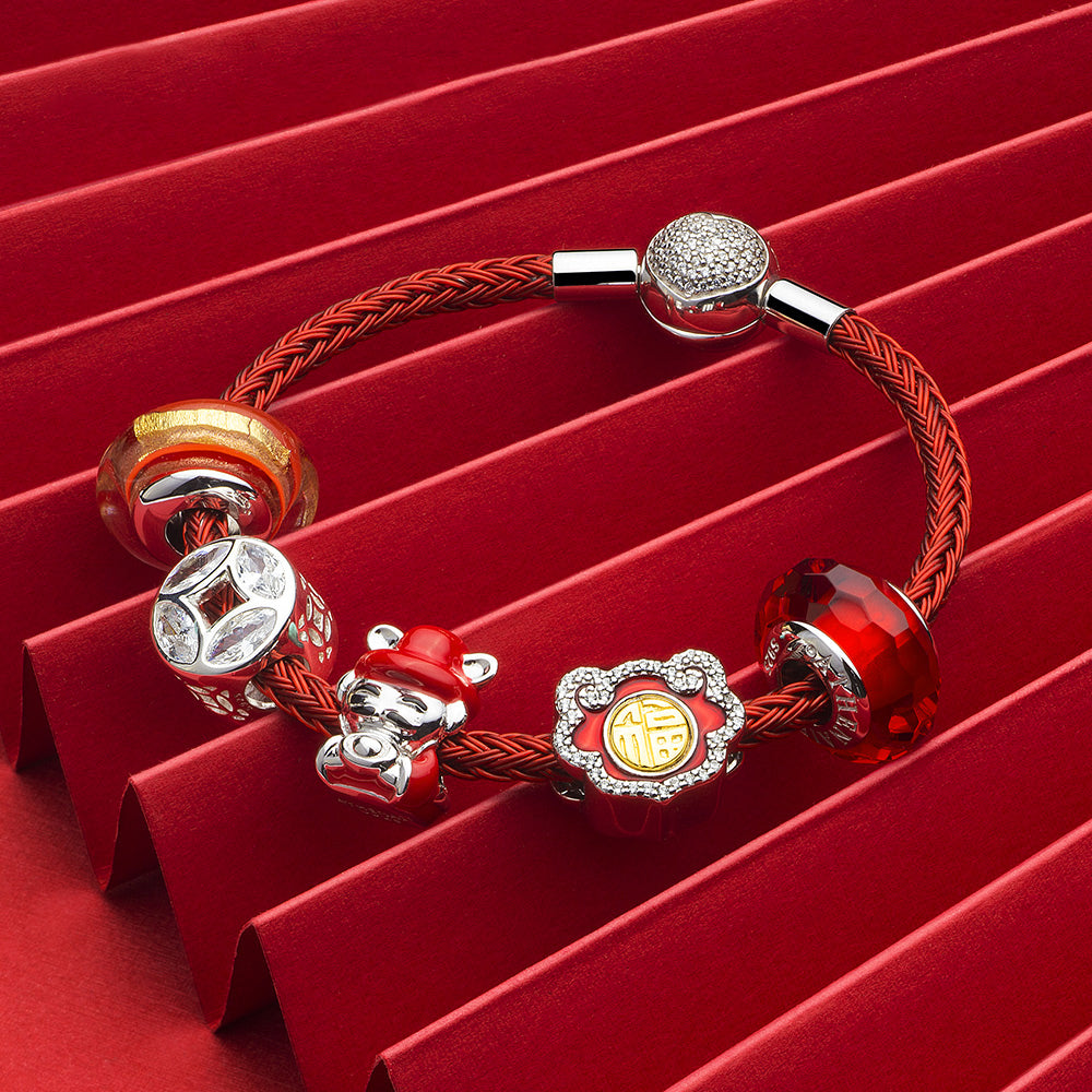Chinese Character "Cai" Charms  Money Charm