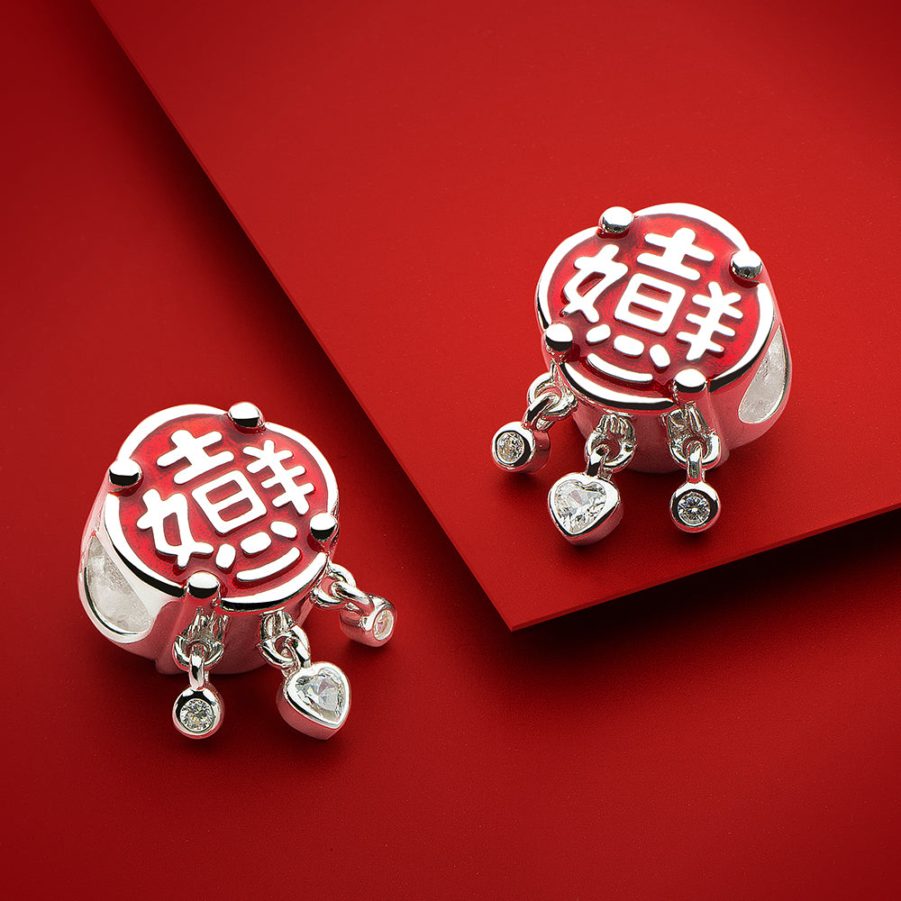 Chinese Style New Year Best Wishes Charm