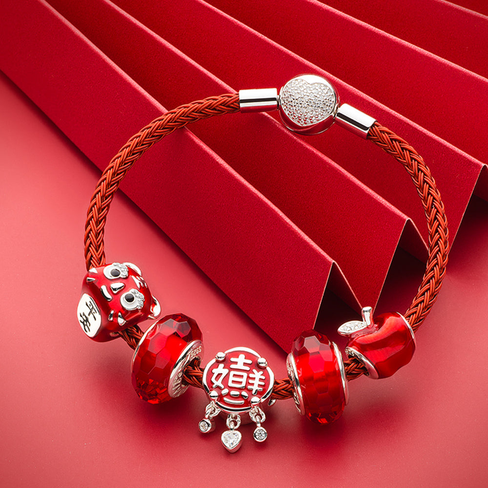 Chinese Style New Year Best Wishes Charm