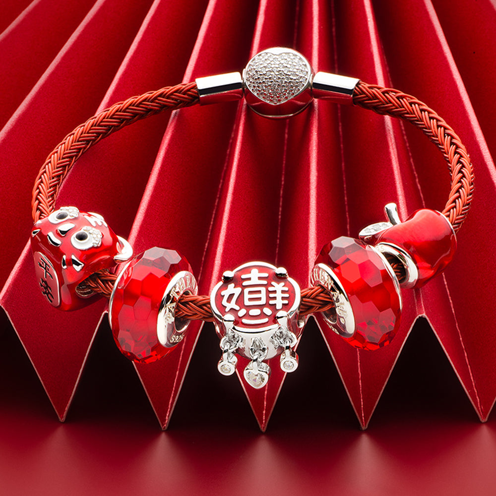 Chinese Style New Year Best Wishes Charm