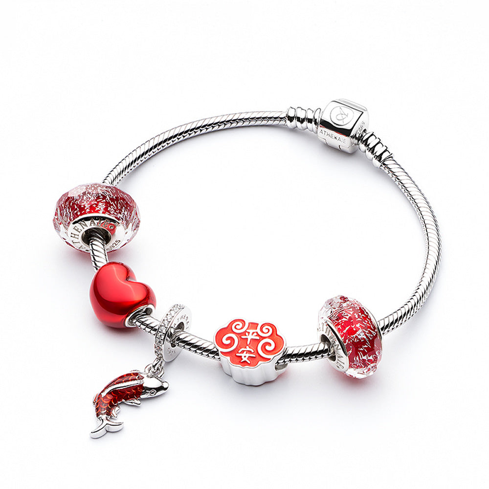 Chinese Good Fortune Carp Fish Pendant