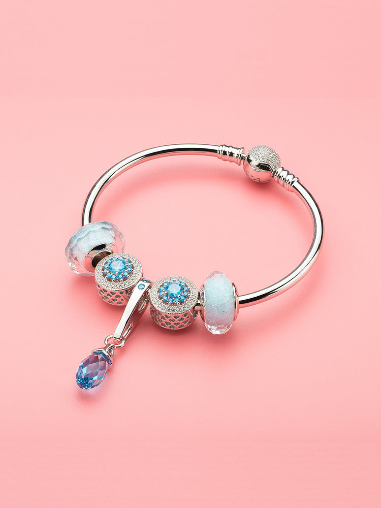 Ocean Love 925 Sterling Silver Charm Bead