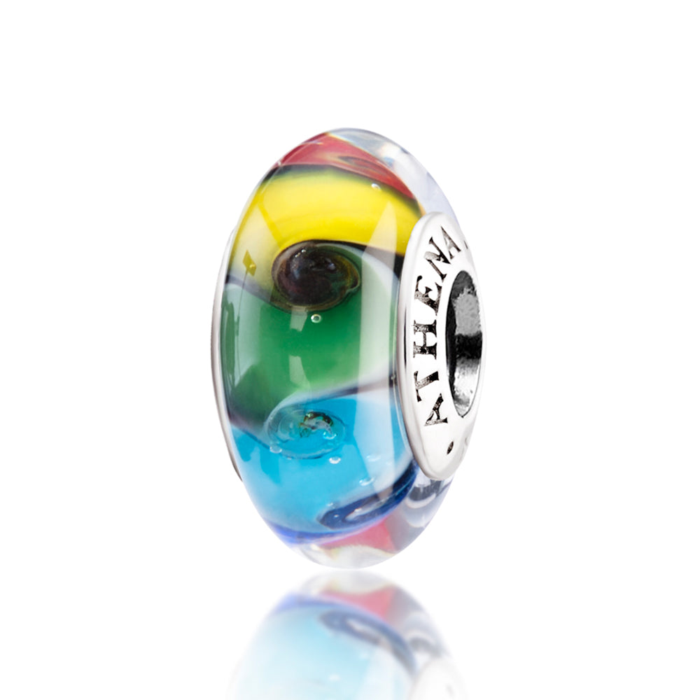 Colored Swirl Charms