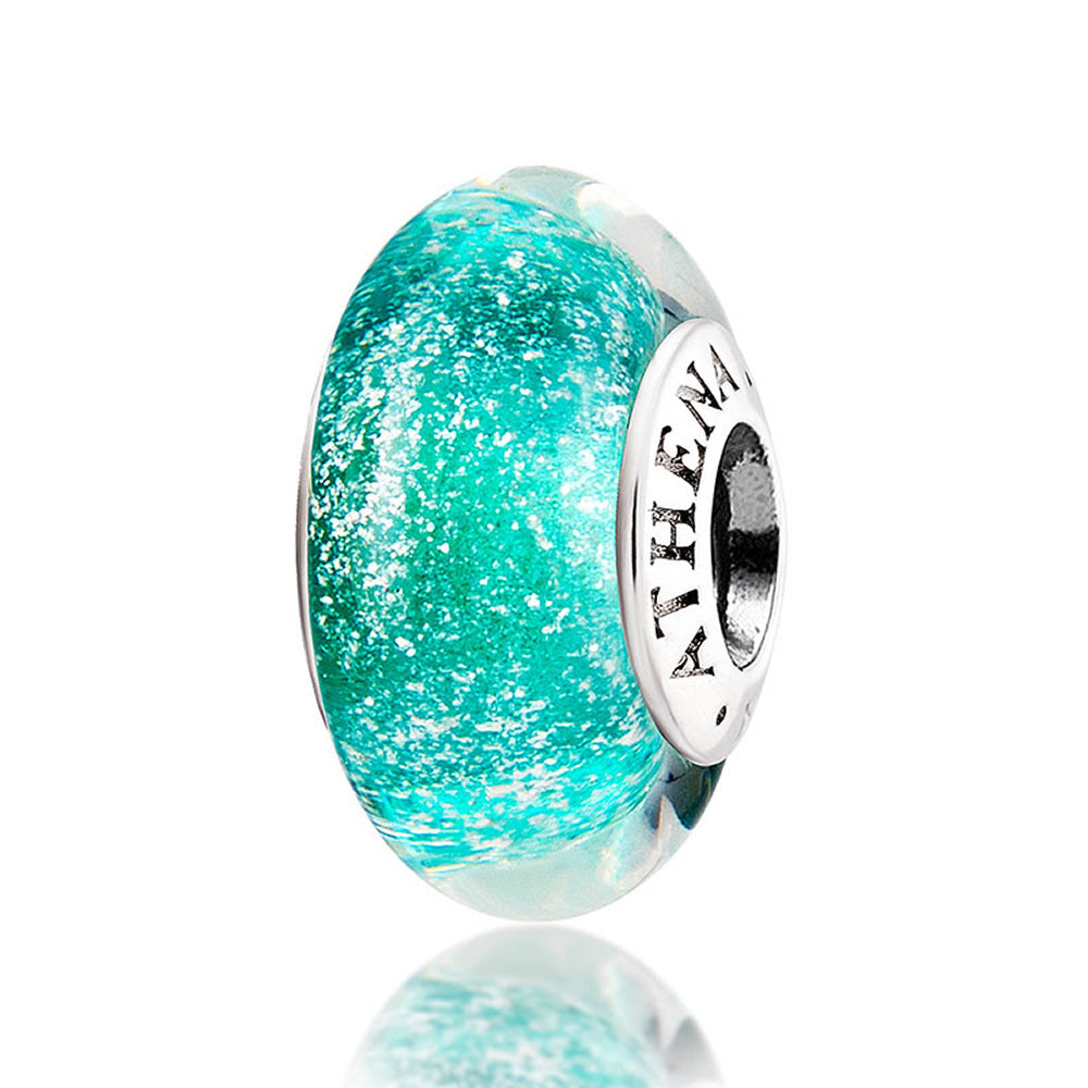Light Green Shimmer Charms