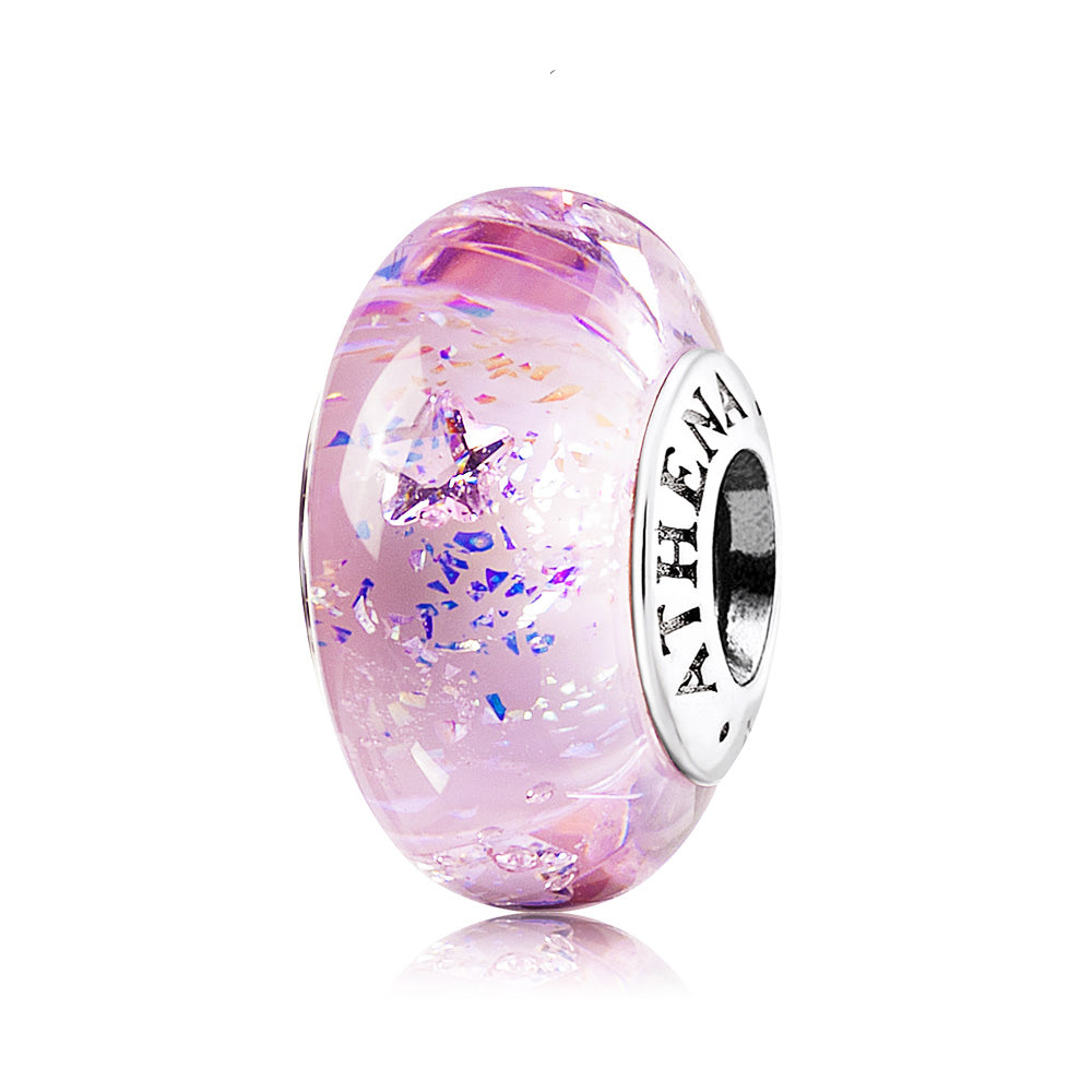 Lucky Star Clear CZ Bead