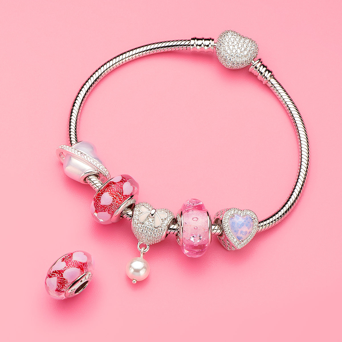 Love Heart Bead
