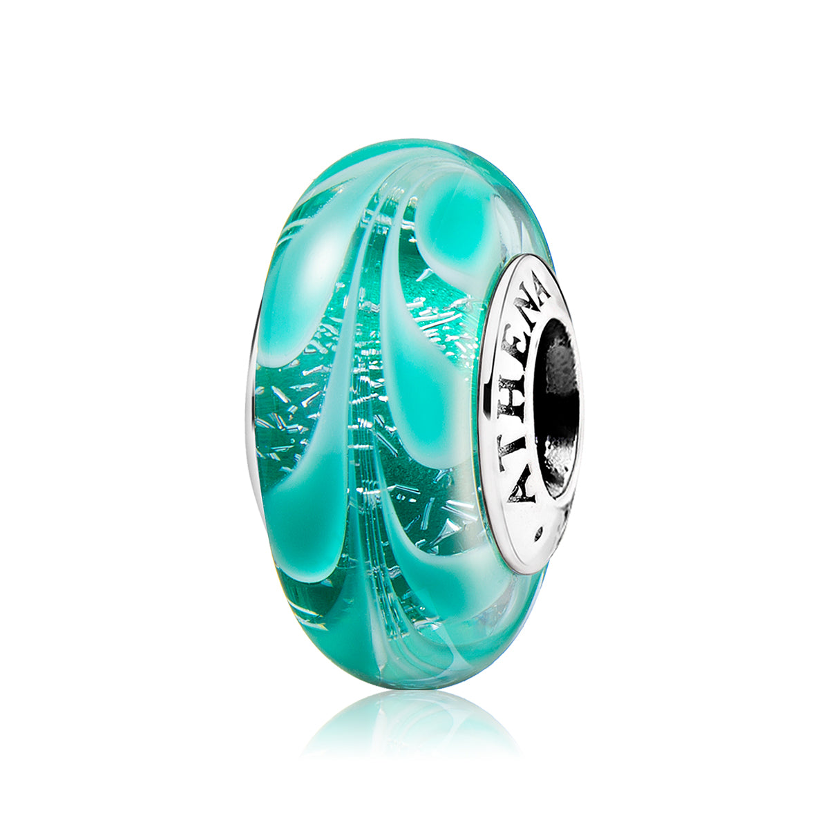 Hawaiian Leaf Bead (green)