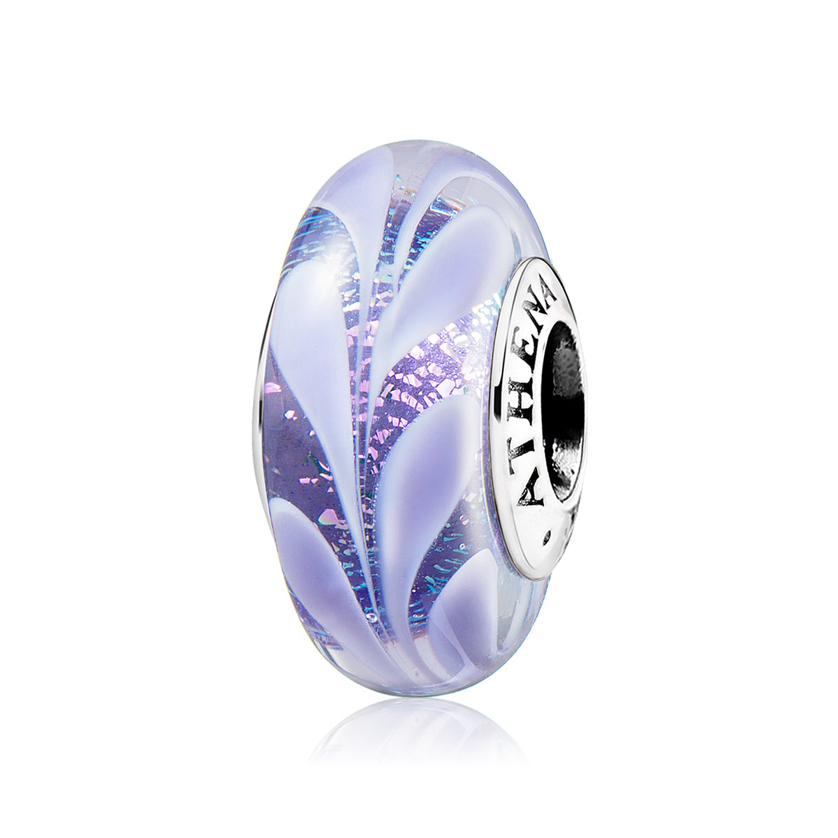 Hawaiian Leaf Bead (purple)