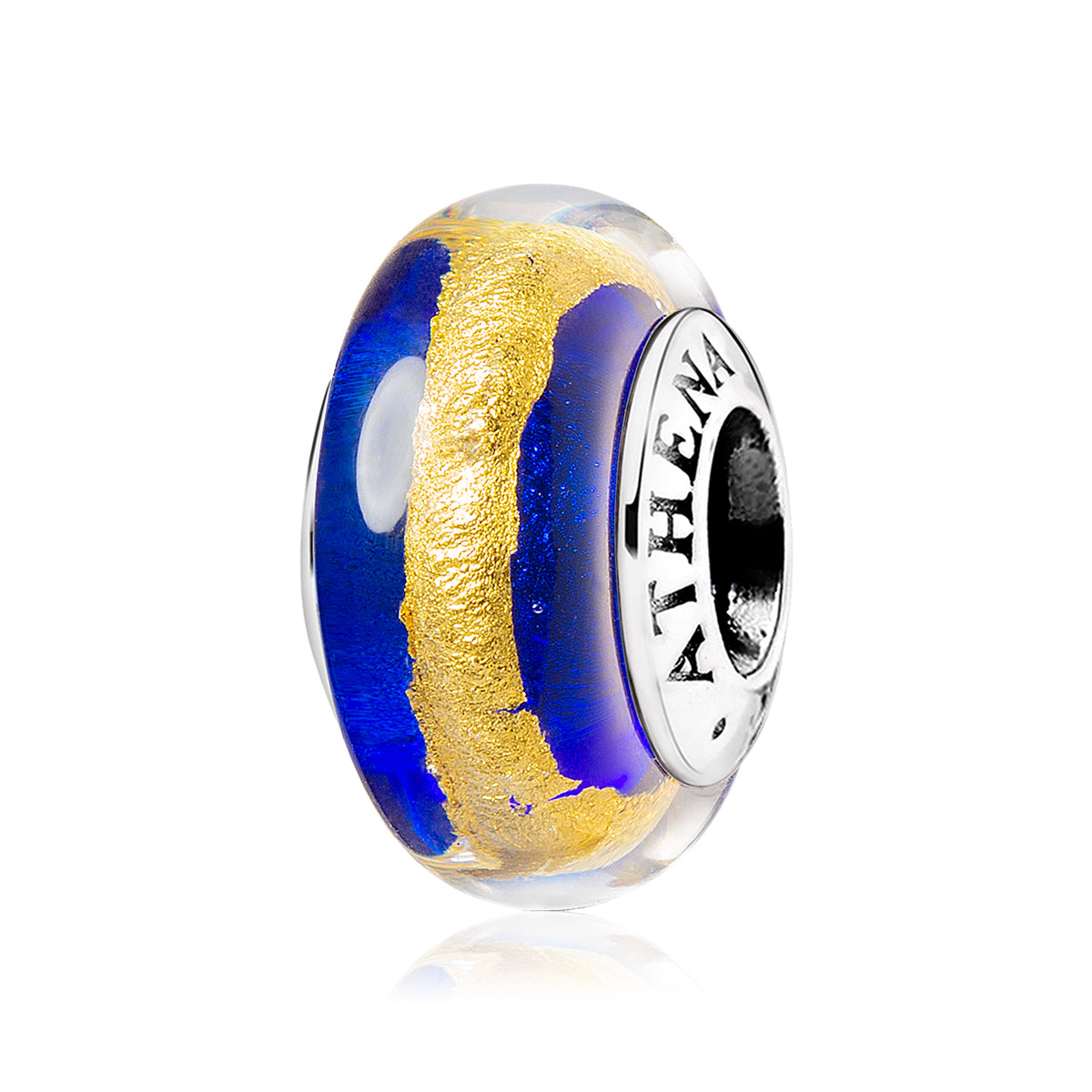 Gold Foill Bead