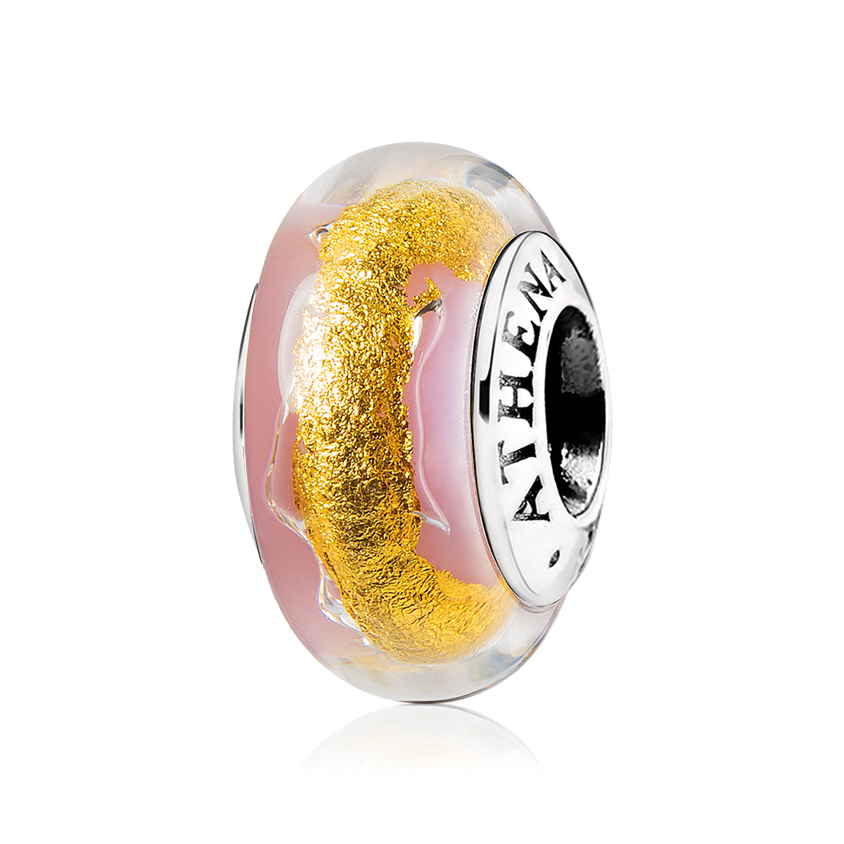 Gold Foill Bead