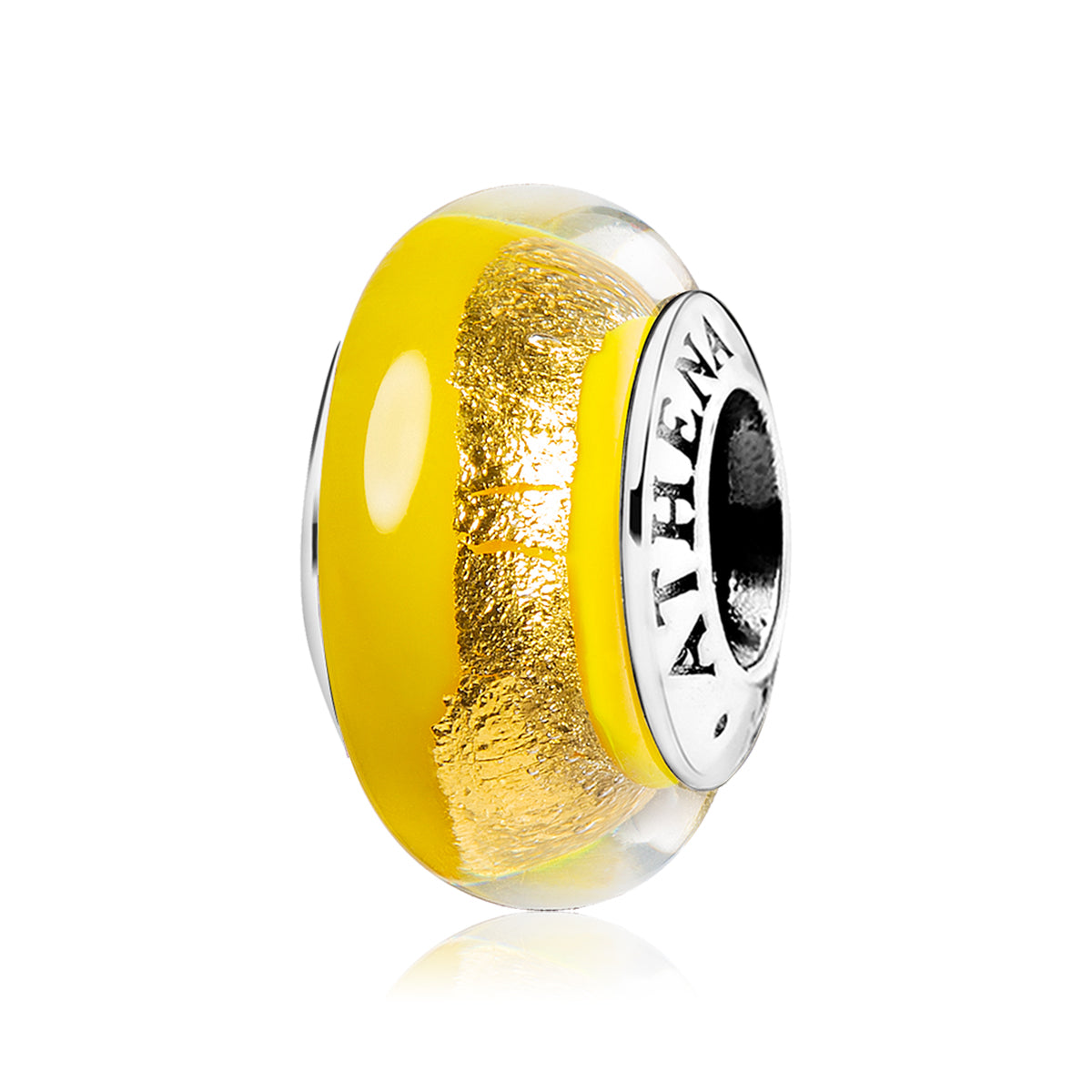 Gold Foill Bead