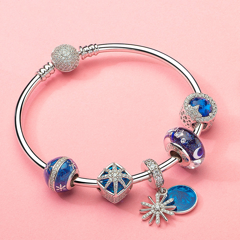 Starry Night Sky Bead