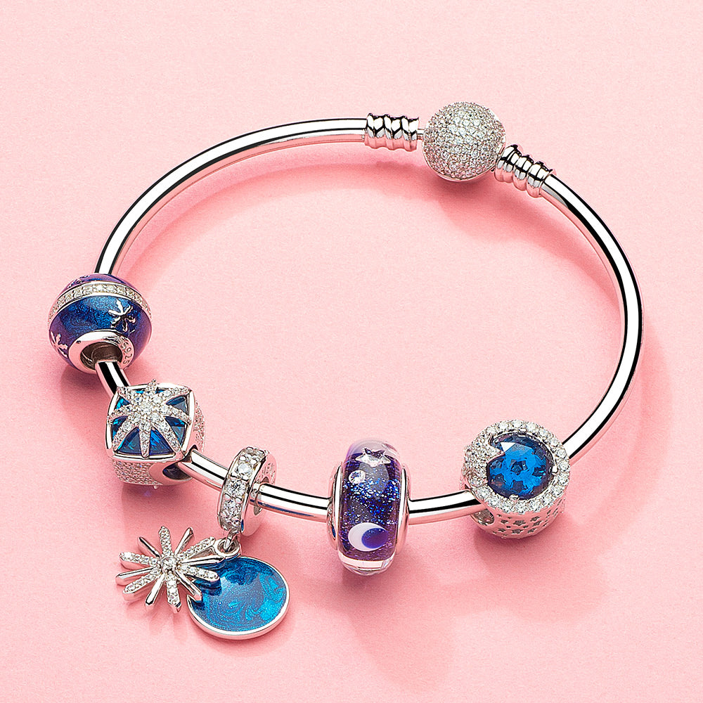 Starry Night Sky Bead