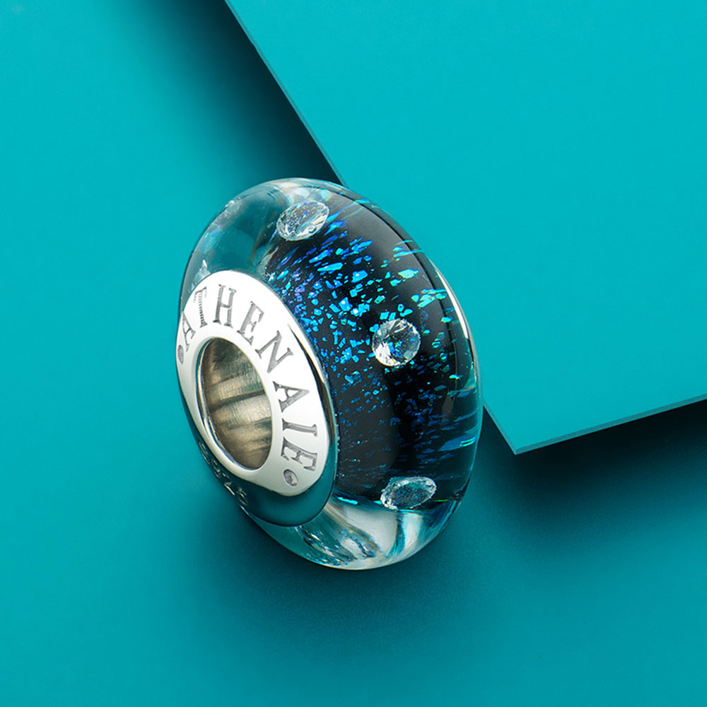 Blue Star Charm