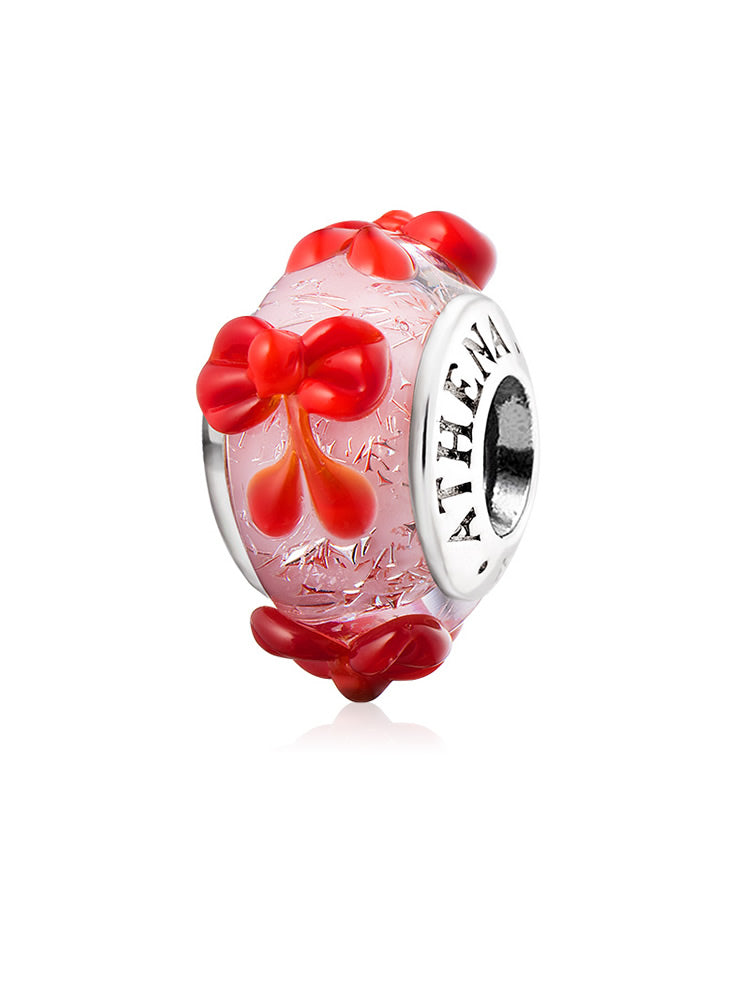 Red Bow Bead