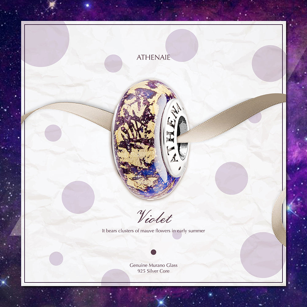 Fantasy Purple with Gold Foil