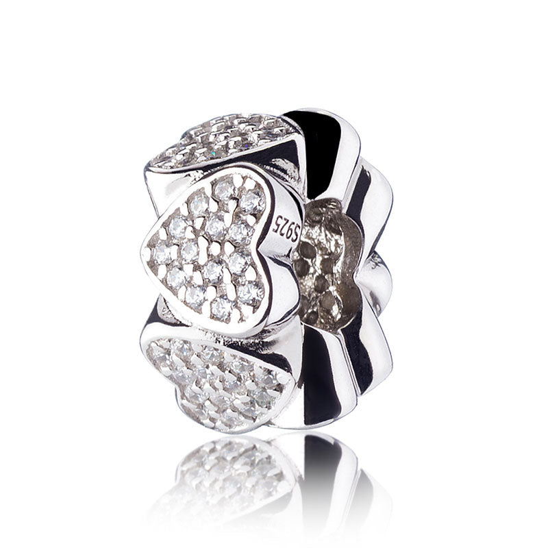 Heart to Heart Spacer Charm