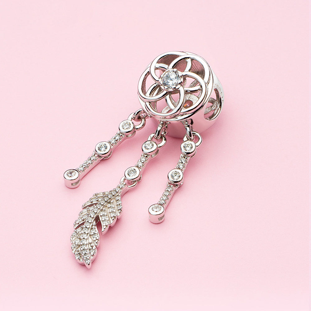 Dream Catcher Dangle Charm Beads