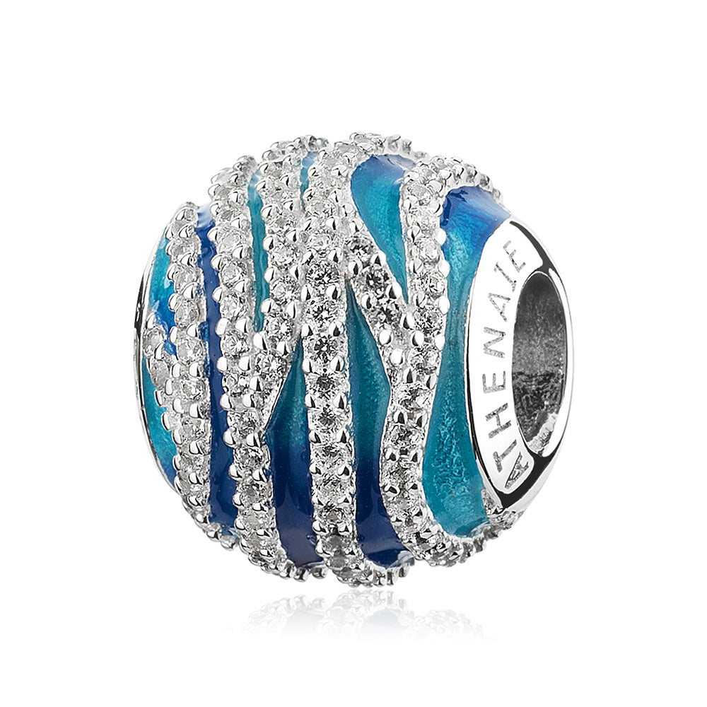 Blue Wave Charm