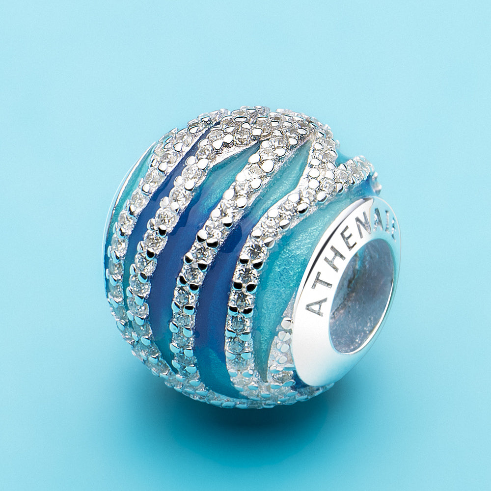 Blue Wave Charm