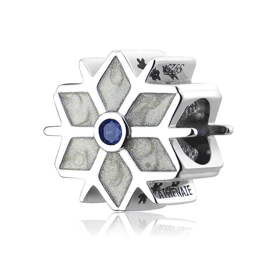 Sparkling Snowflake Charms Pendant