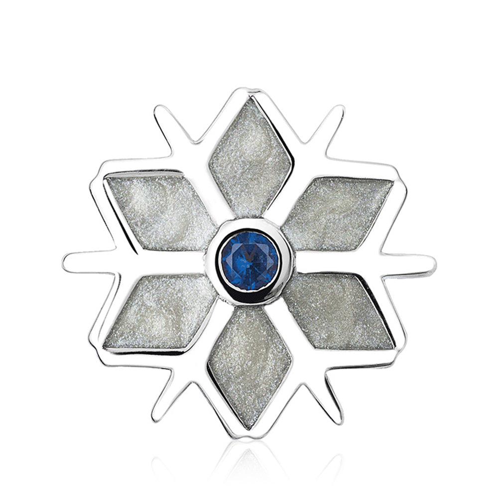 Sparkling Snowflake Charms Pendant