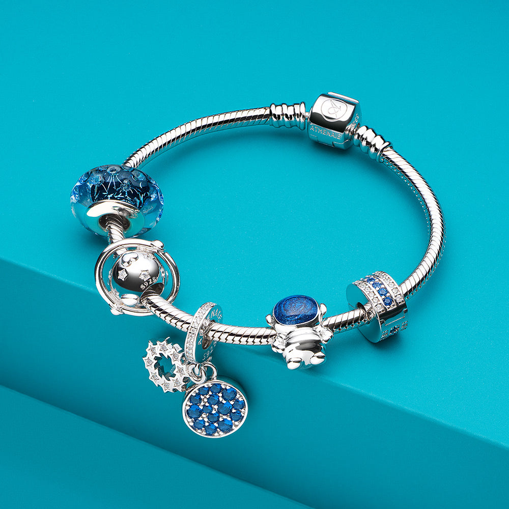 Blue Starry Sky Bead