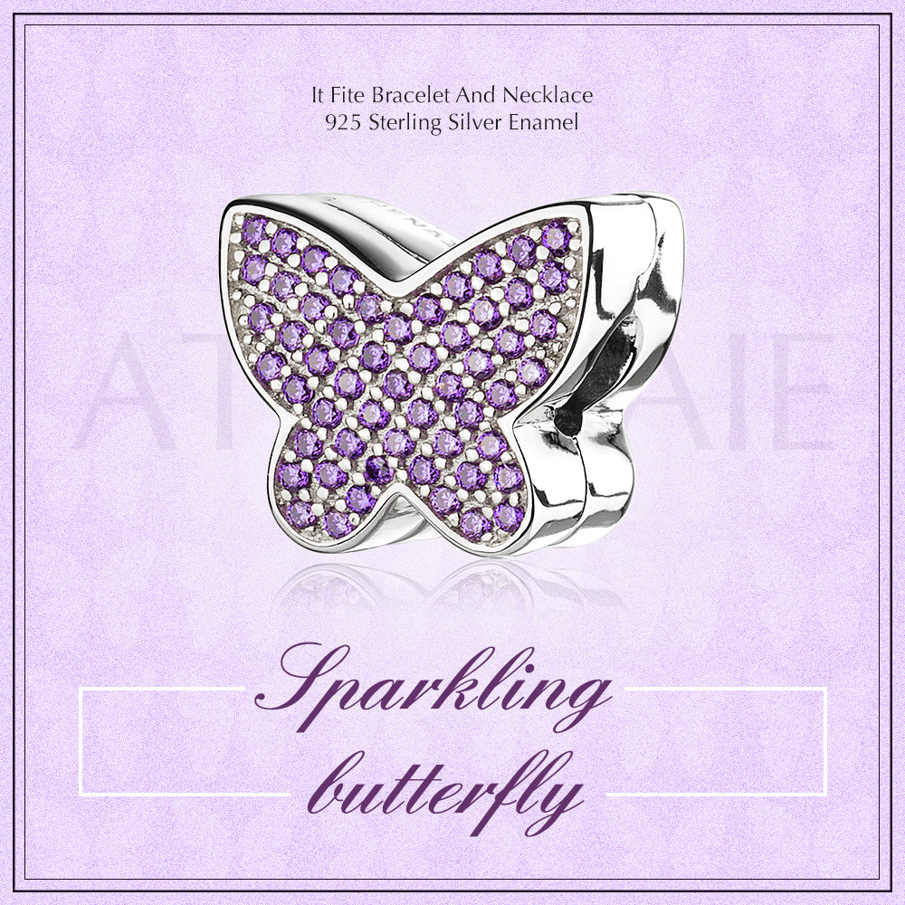 Sparkling butterfly Charm