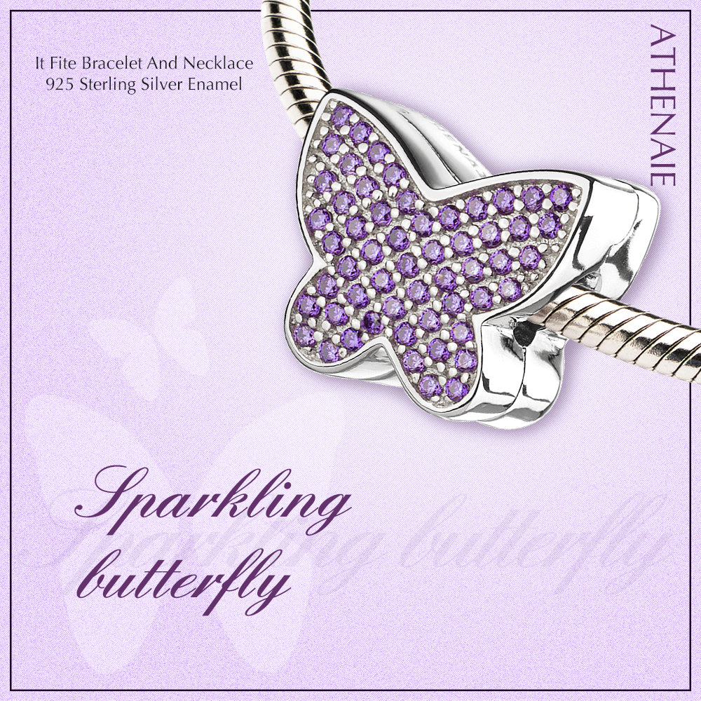 Sparkling butterfly Charm