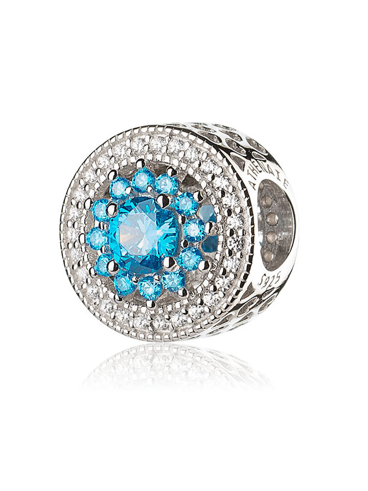 Ocean Love 925 Sterling Silver Charm Bead