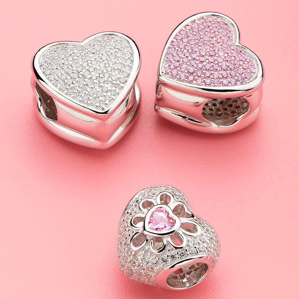 Heart Blooms Bead