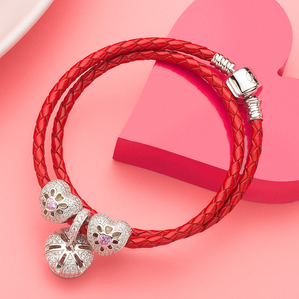 Heart Blooms Bead